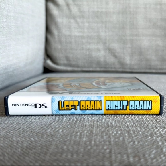 Left Brain Right Brain 2007 Nintendo DS Lite 3DS CIB Complete - Picture 6 of 6